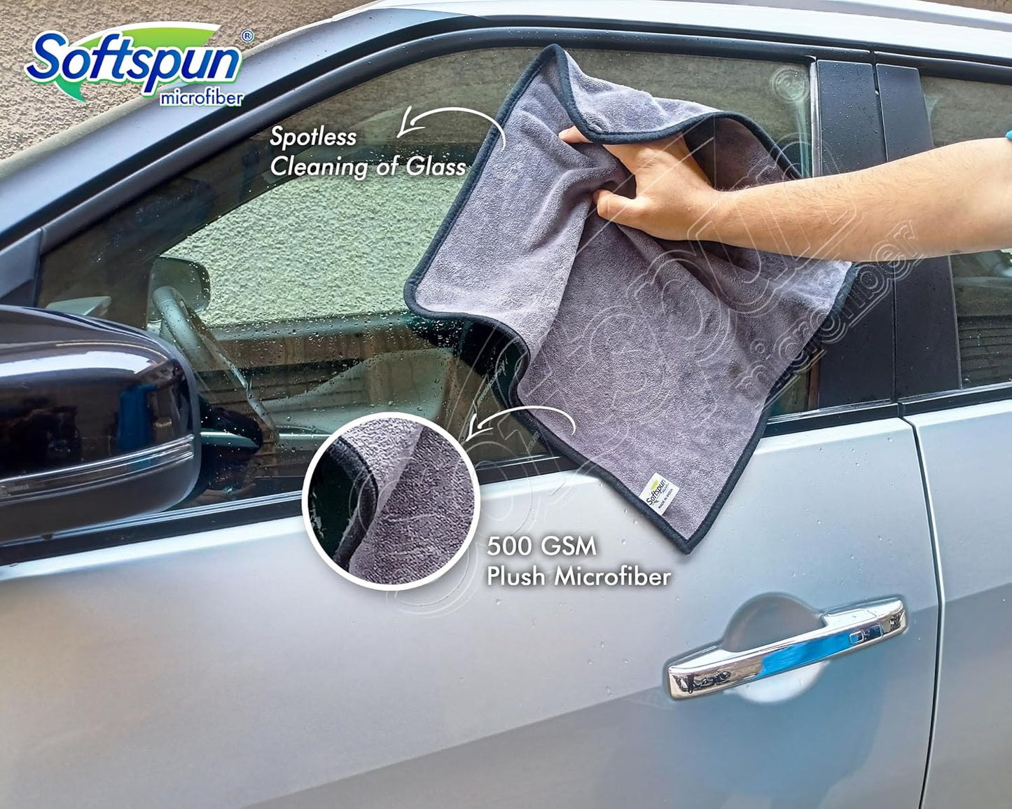 Premium Scratch-Free Microfiber Towels