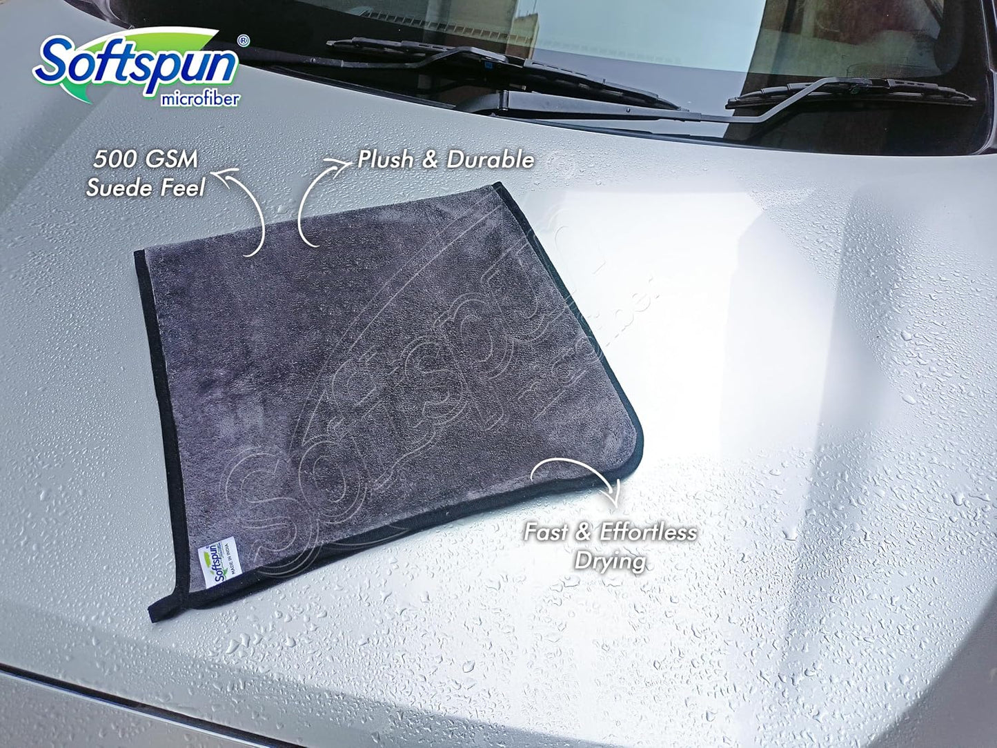 Premium Scratch-Free Microfiber Towels